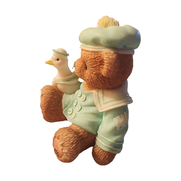 Cherished Teddies Collection "Thankful Cole with Goose" Figurine #476714. - Picture 3 of 5